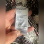 Urban Outfitters Ecote  Textured Red White Stripe Sweater Poncho Shawl SZ OS Photo 5