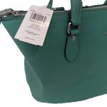Coach Brand New Green Leather Tote  Purse Photo 2