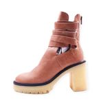 Free People NEW  Jesse Cutout Platform Boot Womens Size 41 English Tan Photo 3