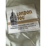 London Fog  Trench Coat Women 10P Ivory Vintage Classic Minimalist Chic Academia Photo 13