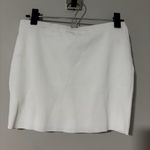House Of CB Mariella White Knit Mini Skirt Size M Photo 4