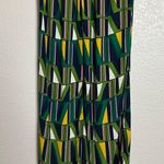 ZARA  Multicolor Geometric Wide Leg Pull On Pants, Sz Small Photo 8