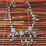 White House | Black Market  Crystal Dangle Necklace Photo 3