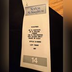 Norton Mcnaughton NWT Vintage Black Velvet Skirt Pencil Size 14  See Pics As Is Photo 5