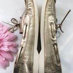 Two By Vince Camuto Gold Boat Shoes Loafers Size 8.5 Photo 4