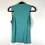 Nike Dri-Fit Women's Blade Sleeveless Golf Top Size Medium Teal Blue Athletic Photo 6
