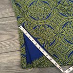Anthropologie Maeve Green and Blue medallion Embellished Pencil Skirt by  Photo 11