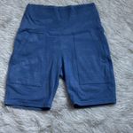 Aerie  High-Waisted Women’s Blue Shorts Size S Photo 0