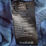 Free People Blue Martine Skirt Mini Hippie Boho Artsy Watercolor Indie Vacation Photo 4