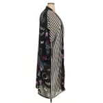 Blackcraft Cult Women’s Kimono Duster Witchy Goth Black White Moth Moon XL/1X Photo 2