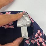 Draper James RSVP Wrap Skirt Womens Medium Blue Pink Floral Lined Ruffle Hem Photo 7