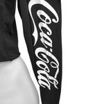 Coca-Cola  Black White Red 5 Cents Tee T-Shirt Sweatshirt Long Sleeve Crop Top M Photo 2