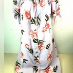 Rue 21  Orange and Purple Sleeveless Puff Sleeve Mini Dress Photo 0