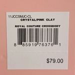 Juicy Couture royal couture crossbody quilted in pink clay crystal NWT $79 Photo 9