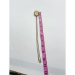 Gold Tone Filigree Black White Cameo Chain Link Short Pendant Necklace Photo 3