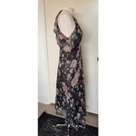 Zimmermann Zimmerman Master Flute Dress in Black and Floral Size 2 Photo 3