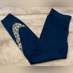 Nike  Sportswear Women’s Size Small Black Animal Print Logo‎ Leggings Photo 7