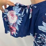 Yumi Kim  Celine‎ Blue Floral Flutter Sleeve Mini Dress Photo 3