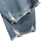 Good American  Good Curve Raw Hem‎ Jeans Light Wash High Waisted Size 14/32 Photo 2