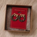 Macy's Holiday Lane Wreath Earrings  Photo 2