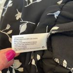 Xhilaration Y2K Black Floral Wide Leg Pants | small Photo 7