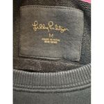 Lilly Pulitzer Beachcomber Sweatshirt Dress Black Size M Photo 2