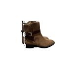 Nine West  Women's Hoken Ankle Boot size 7.5 Suede With Zipper Photo 6