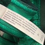 AUDEN XL intimate sleepwear lingerie green underwire padded adjustable straps Photo 7