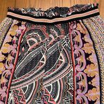 Maeve by Anthropologie Rooibos Wide Leg Palazzo Pants Multicolor Paisley Medium Photo 6
