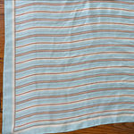 Cleobella ‎ Blue Gold Scarf Size 33”x33” Photo 2