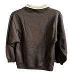 Radish Countrywear Embroidered Owl Sweatshirt Brown Size Small Photo 1