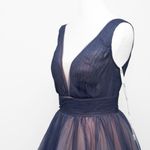 Mac Duggal - Ombre Tulle A-Line Midi Dress 20403 Photo 10