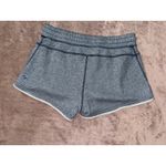 Lululemon All You Need French Terry Heather Blue Unlined Shorts Size 6 Photo 3