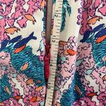 Vineyard Vines  Ocean Life Coral Fish Empire Waist Strapless Dress Size‎ 0 Photo 10