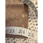 Ann Taylor Petites Size 10 Gold Brown Patterned Dress Pants Photo 3