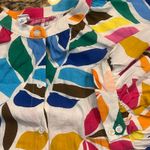 Tabitha Brown Tunic Top Cover Up Size 1X Multicolored Print‎ Button Front Pink Photo 1