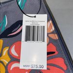 Vera Bradley  lighten up RFID 3 in 1 coastal Paradise Crossbody Bag gray floral Photo 1