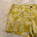 Old Navy  Everyday Chino Short Lime Green Pineapples Photo 3