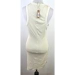 SKIMS  Cotton RibTank Sleeveless Bodycon Bone Off White Dress Size Large NWT Photo 3