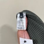 Joseph EUC   Size XS Cotton Blend Light Cable Knit pants dark green wide leg Photo 6