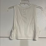 Lululemon WOMENS WHITE CROPPED TANK TOP 4 Photo 4