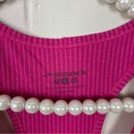 Brooks  Running Pink Striped Tank Top Size S Photo 4