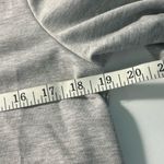 12PM by Mon Ami Gray Heart Elbow Patch Long Sleeve Sweatshirt Women’s Size L Size L Photo 4