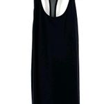 Gap Fit size small black racer back tank top athletic mesh detail Photo 0