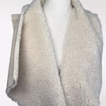 John + Jenn  Faux Shearling Open Front Vest Small Photo 1