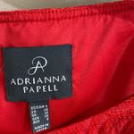 Adrianna Papell size 6 red dress Photo 2