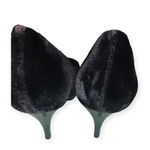 Gianni Bini  velvet peep toe heels Photo 4