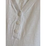 J.Jill Women’s White 3 Button V Photo 3