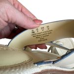 J. McLaughlin  - White Shay Leather Slide Sandals Sz 10 Photo 6