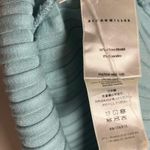 Simon Miller Wells Blue Ribbed Knit Long Sleeve Crewneck Midi Dress Size XL Photo 12